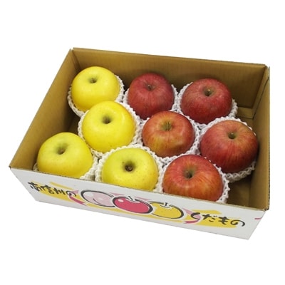 【長野県高森町】【数量限定】サンふじ&シナノゴールド 約3kg