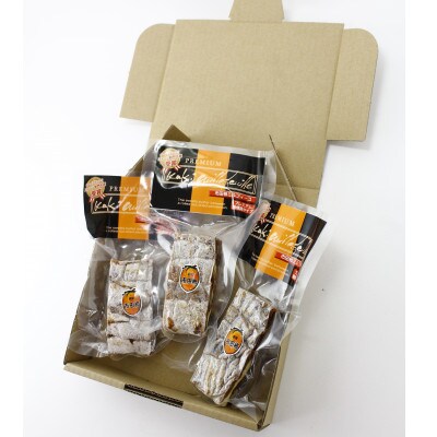 市田柿ミルフィーユ 無燻蒸タイプ3本(専用BOX入)