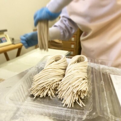 【数量限定】信州の製麺所から直送!年越しそば 10人前