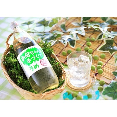 【南信州産】　お母ちゃんの手づくり梅ジュース1,000ml×6本(梅果汁25%入り)