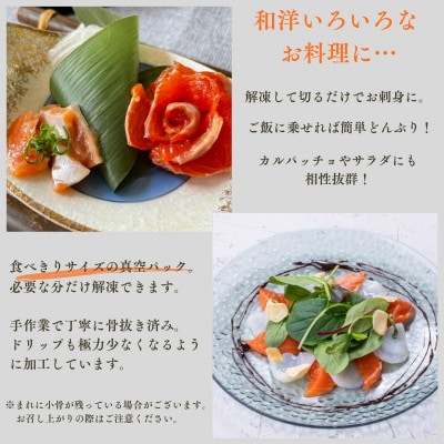【南信州産】アルプスサーモン(ブロック) 200g×2袋