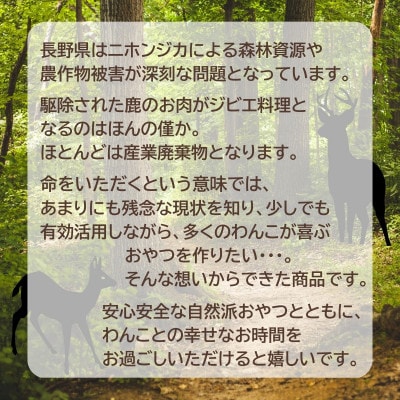 信州産 天然鹿おやつセットA