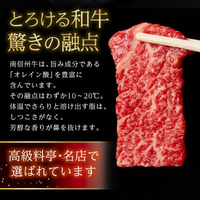 信州プレミアム牛肉 南信州牛 特選切り落とし(焼肉用)1kg