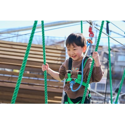 屋外アスレチック　HUGTRATOPS　キッズコース　体験チケット
