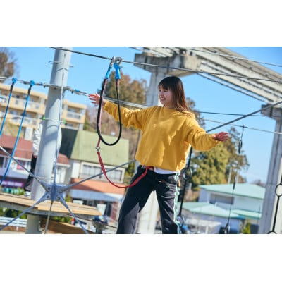 屋外アスレチック　HUGTRATOPS　アスレチックタワー大人　体験チケット