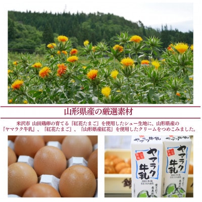 紅花たまごのシュークリーム10個入り