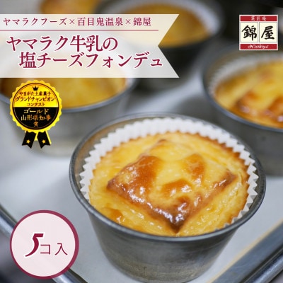 ヤマラク牛乳の塩チーズフォンデュ5個入