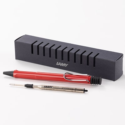 LAMY safari JETSTREAM inside レッド