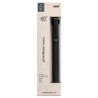 JETSTREAM PRIME 3色ボールペンノック式0.7mm ブラック