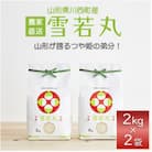 《先行受付》令和7年産　山形県産　雪若丸　4kg