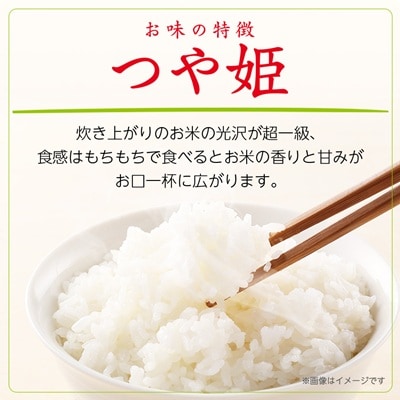 【毎月定期便】山形県産特別栽培米「つや姫」10kg(5kg×2袋)全3回