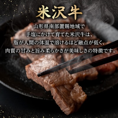 5等級米沢牛サーロインステーキ(200g×2枚)