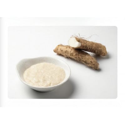 【発送月固定定期便】不揃い自然薯約1kgと美味しいつや姫玄米5kg　お楽しみ固定定期便!全2回