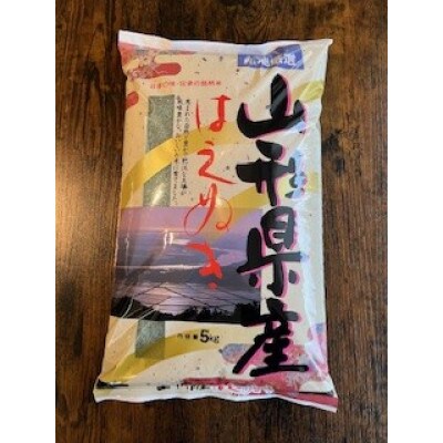 令和6年産 山形県産【はえぬき】玄米 5kg(5kg×1袋)