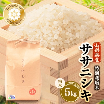 【令和7年産】特別栽培ササニシキ　精米 5kg