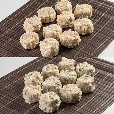 【鹿沼新名物】ヤオハンオリジナル肉シウマイ&にらシウマイ　各20個入(1,600g)