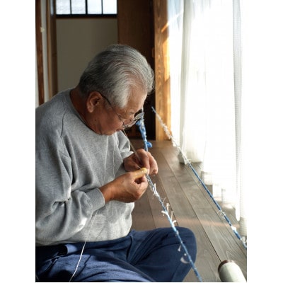 本場結城紬　100亀甲飛柄 1反予約券