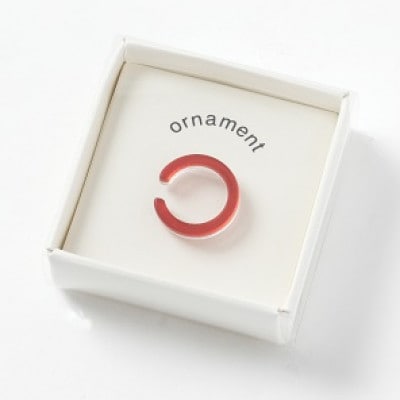 ornament イヤーカフ Sサイズ ブルー 1個