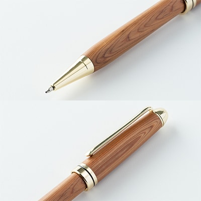 【ハンドメイド】日光杉並木手作りボールペン「ふるさと」