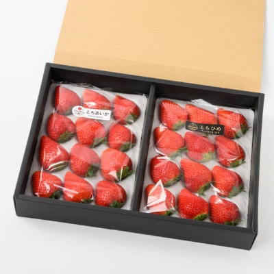 とちひめ とちあいか食べ比べセット　各300g(計2パック)