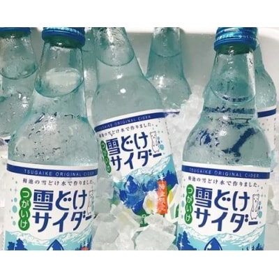 雪どけサイダー本セット お礼品詳細 ふるさと納税なら さとふる