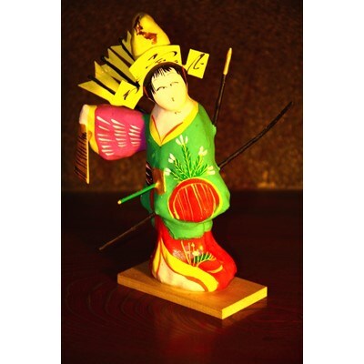 【三春の民芸品】女暫(おんなしばらく)