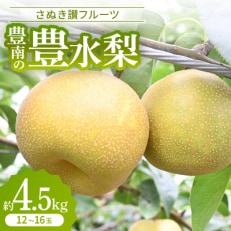 さぬき讃フルーツ「豊南の豊水梨」約4.5kg【令和7年9月発送】 | ふるさと納税のお礼品