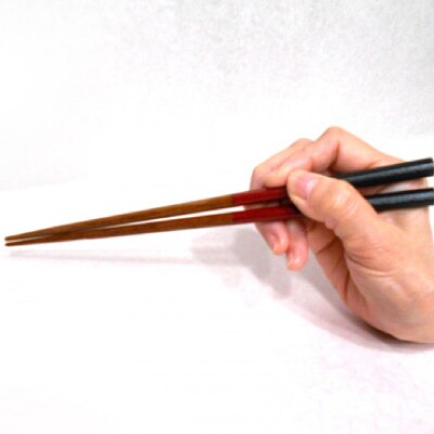 【黒松】後藤象谷塗 夫婦箸セット