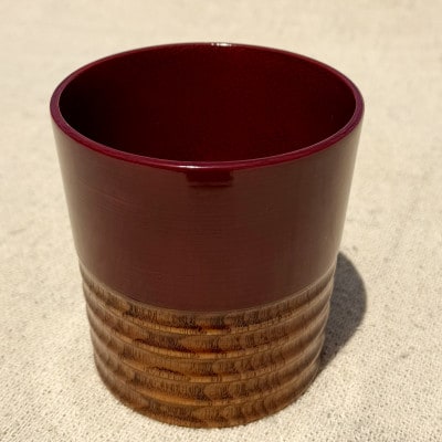 【香川漆器】デブフリーカップ後藤塗