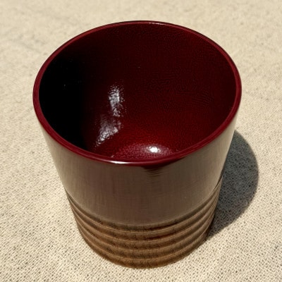 【香川漆器】デブフリーカップ後藤塗