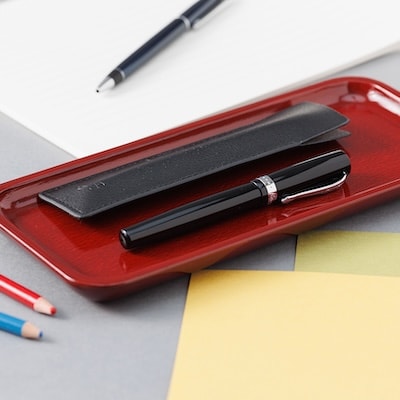 【香川漆器】24cmペン皿　後藤塗