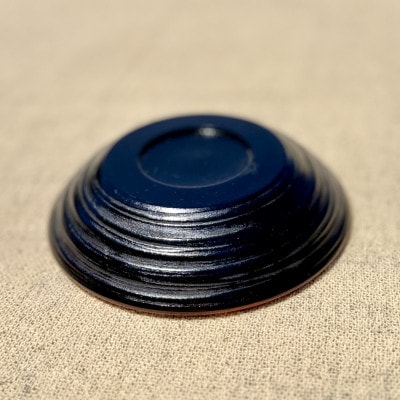 【香川漆器】13.5cm多用茶托　象谷渕朱5枚組