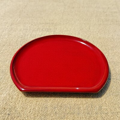 【香川漆器】半月銘々皿　後藤塗5枚組
