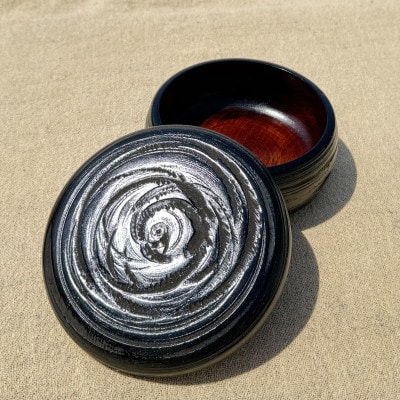 【香川漆器】18cm菓子器　象谷塗