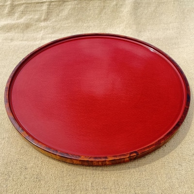 【香川漆器】45cm丸膳　後藤塗