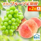 【発送月固定定期便】香川のフルーツ(2A)全2回