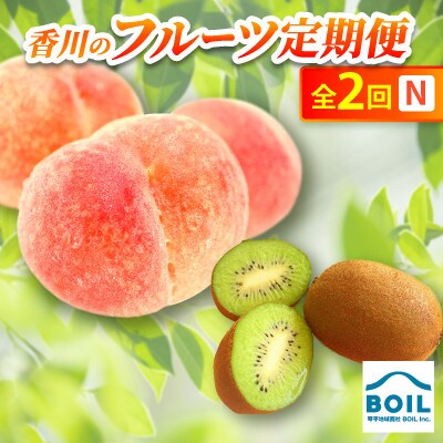 【発送月固定定期便】香川のフルーツ(2N)全2回
