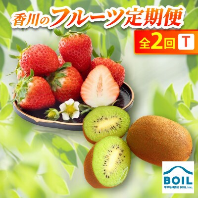 【発送月固定定期便】香川のフルーツ(2T)全2回