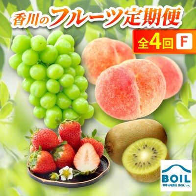 【発送月固定定期便】香川のフルーツ(4F)全4回
