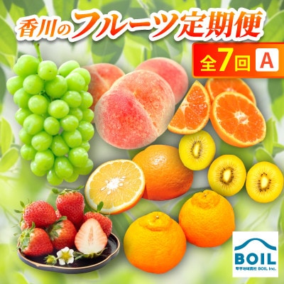 【発送月固定定期便】香川のフルーツ(7A)全7回