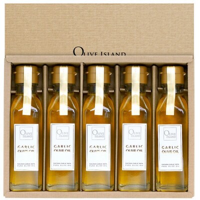 ガーリックオリーブオイル5本入ギフト(120ml×5本)