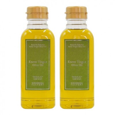 若摘果実エキストラバージン(EXV)オリーブオイル2本セット  300ml2本  スペイン産