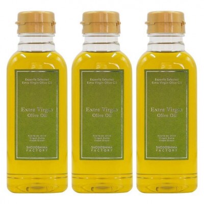 若摘果実エキストラバージン(EXV)オリーブオイル  300ml3本セット スペイン産
