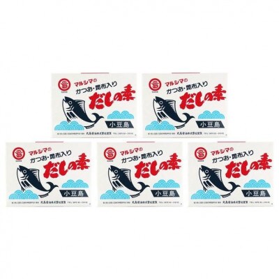 小豆島 丸島醤油 マルシマだしの素 160g(10g×16包)箱入 5箱