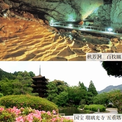 観光タクシーで巡る山口県2日間 萩温泉 源泉の宿 萩本陣1泊 2名様