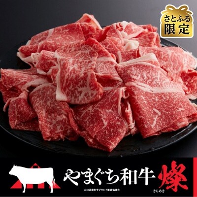 さとふる限定【日本一受賞:牛肉】やまぐち和牛燦(きらめき)切り落とし 400g