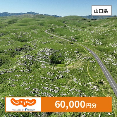 【じゃらんふるさと納税クーポン】 山口県でつかえる60,000円 クーポン
