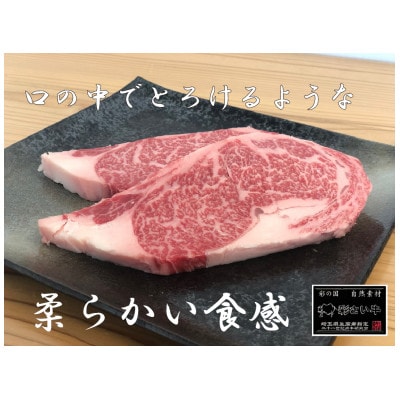 彩さい牛　サーロイン肉(ステーキ用)400g