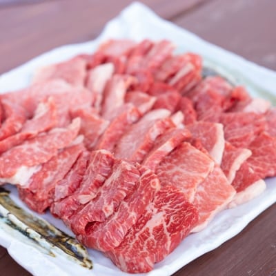淡路牛焼肉セット(バラ、モモMIX)500g◆BY07