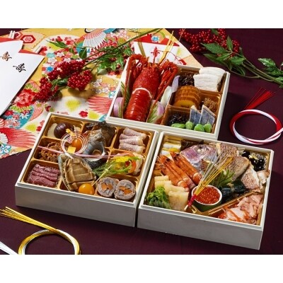 1月14 15日着 新春おせち三段重 御食国の美味しいものづくし るるぶキッチン監修 Os02 お礼品詳細 ふるさと納税なら さとふる